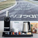 Enjoy a nice cup of coffee in your hotel room at Apex Nürburg.